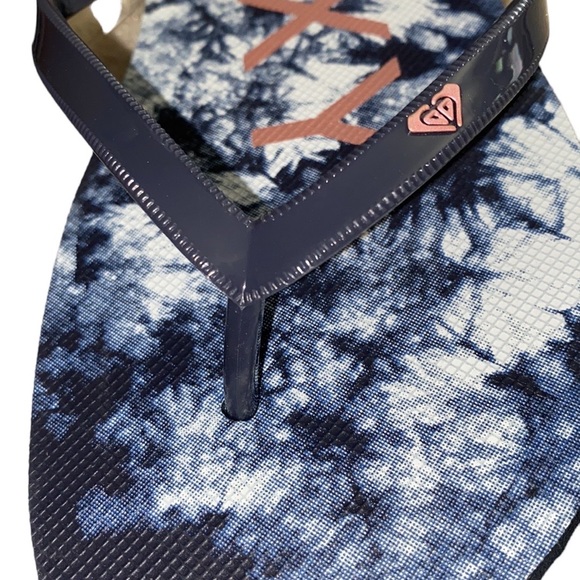 NEW Roxy tie dye flip flops/thong/sandals - Picture 11 of 12